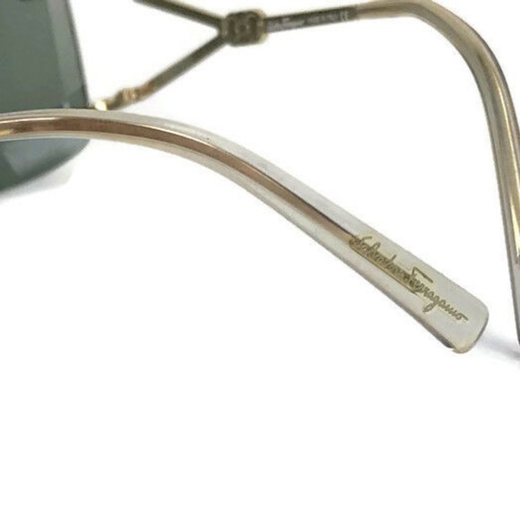 Vintage Salvatore Ferragamo Women Brown Sunglasses main image 7